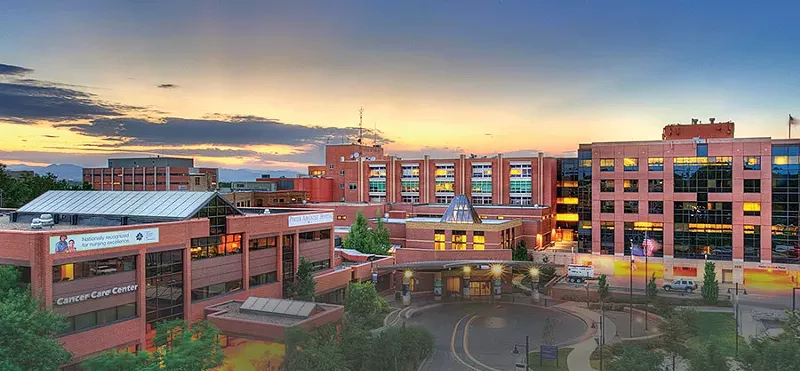 Image: Two units at Porter Adventist Hospital in Denver wound up on this week's outbreak list.