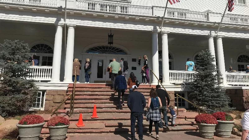 Image: Estes Park's iconic Stanley Hotel is now an official COVID-19 outbreak site.