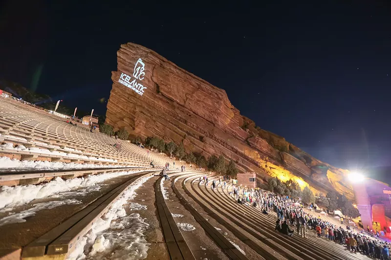 Image: Icelantic's Winter on the Rocks at Red Rocks Amphitheatre