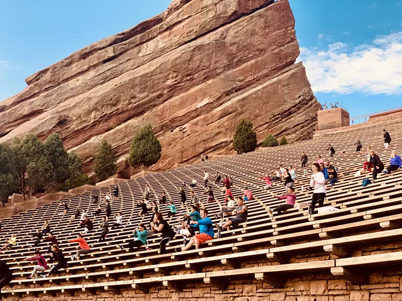 Image: Yoga on the Rocks returns.