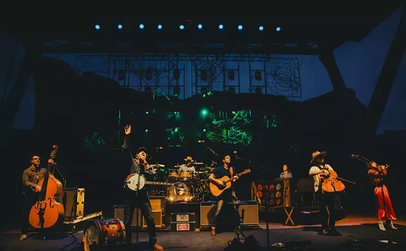 Image: The Avett Brother Folk Up Red Rocks: Review