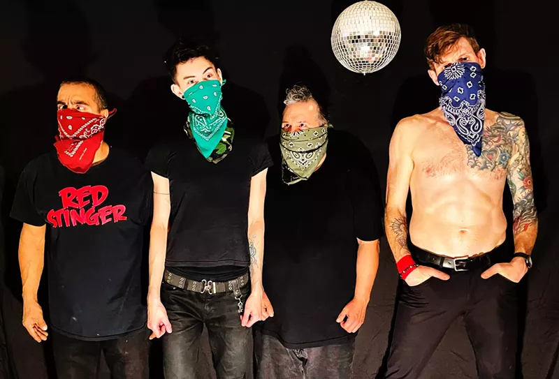 Image: Red Stinger will play the Oriental Theater on April 8.