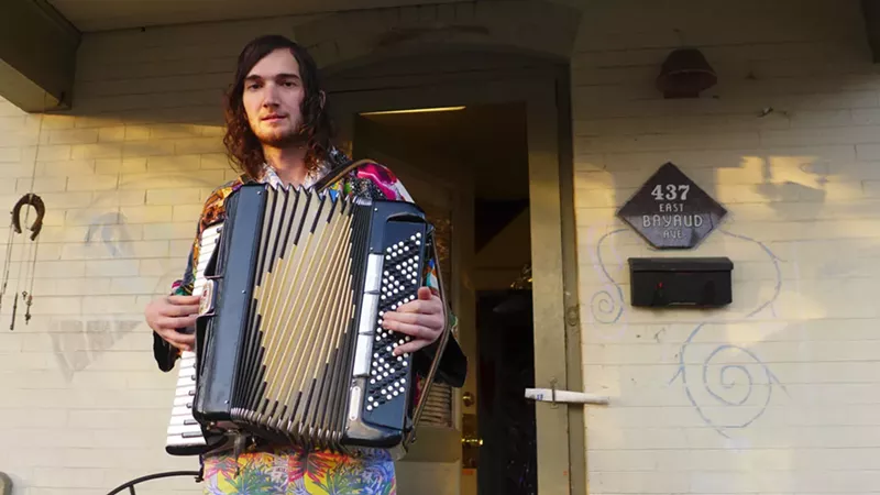 Image: Reed Fuchs is the mastermind behind DIY music project Moon Magnet.