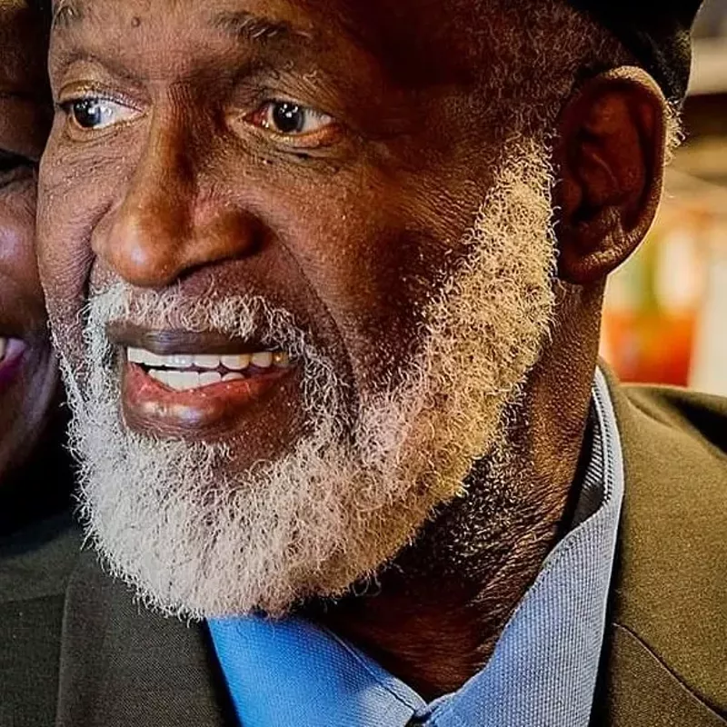 Image: Local jazz singer Ed Battle.