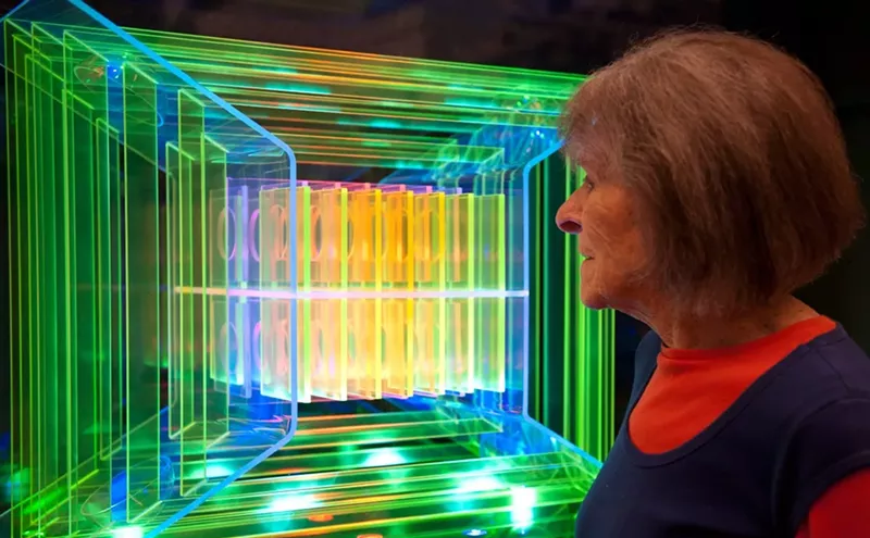 Image: Remembering Light Artist Dorothy Tanner of Lumonics