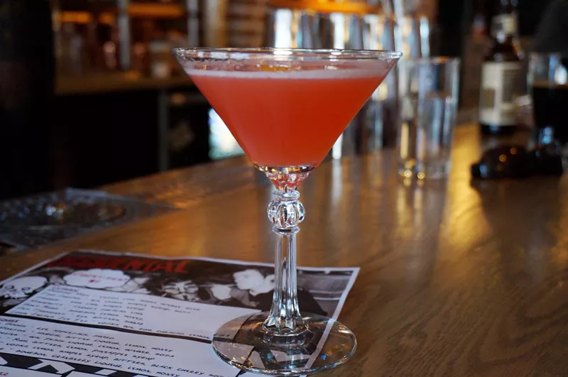 Image: The printed menu is gone, but the drinks remain.