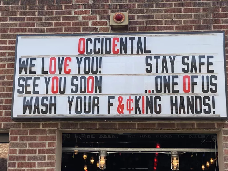 Image: Occidental will reopen June 10.