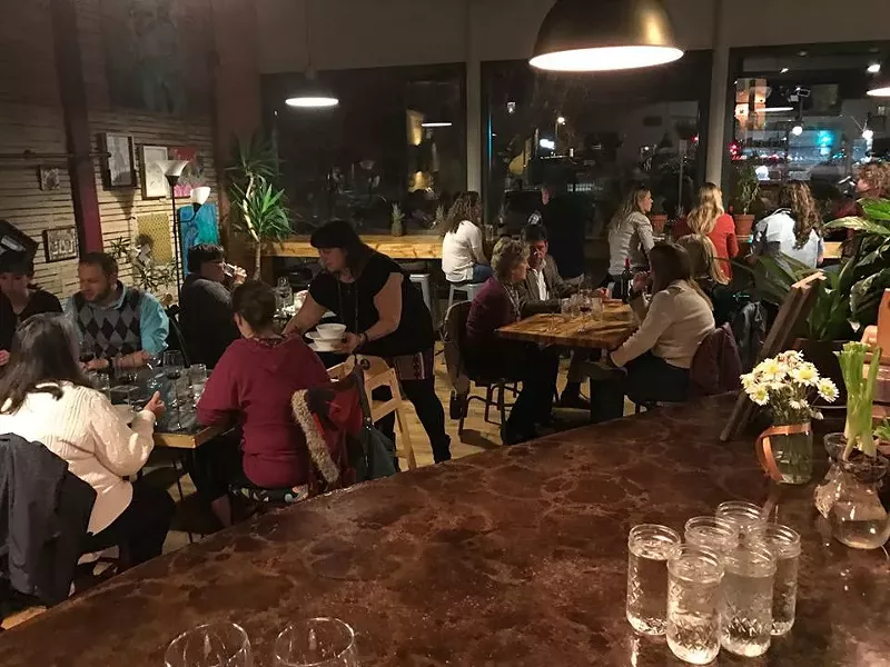 Image: This dinner raised $800 for Planned Parenthood.