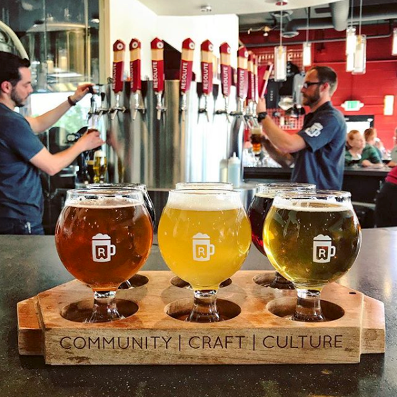 Image: Resolute's second location will also have a circular tap stand.