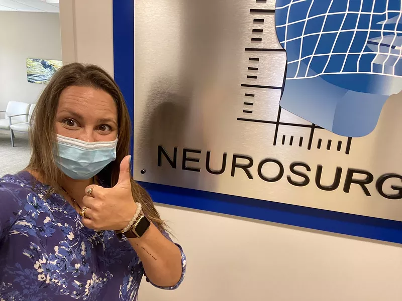 Image: Positive thinking got Paula Vrakas through one hell of a year.