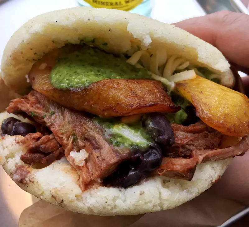 Image: Quiero Arepas moved in on South Pearl Street in April.