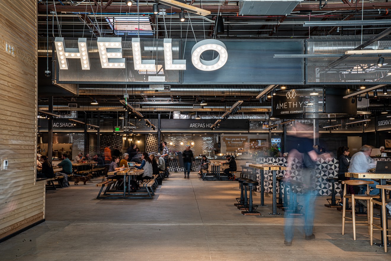 A number of food halls said hello in 2019. This is Edgewater Public Market.