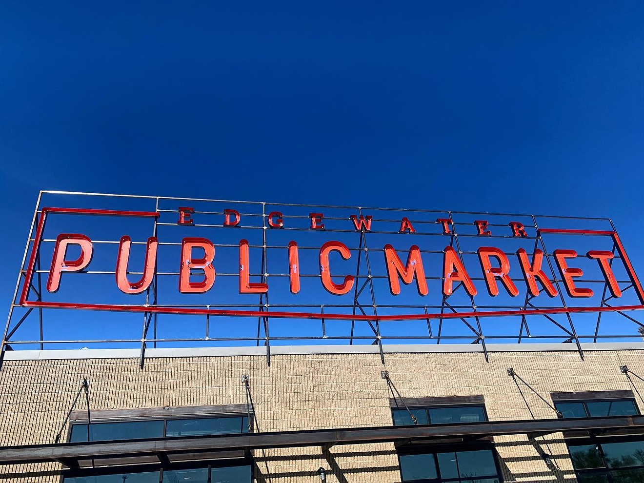 Edgewater Public Market is now open.