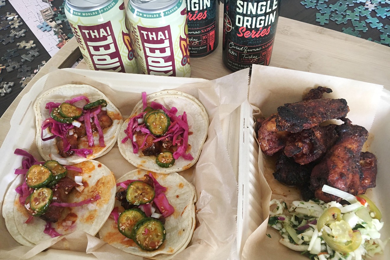 Make room on your kitchen table for new beers and food from Spice Trade.