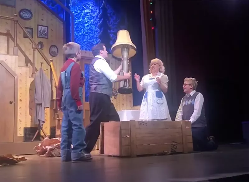 Image: The cast of A Christmas Story: The Musical.