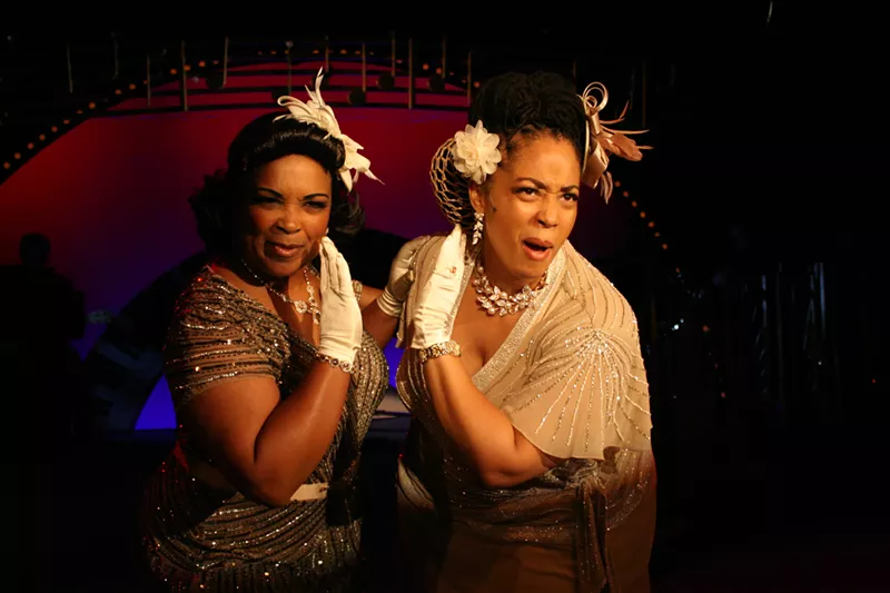 Image: Rajdulari and Mary Louise Lee in Ain't Misbehavin'.