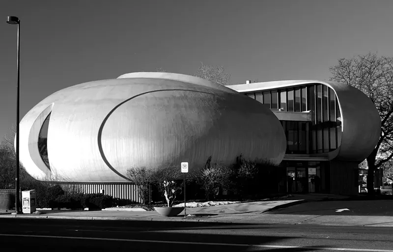 Image: Charles Deaton’s Englewood Bank remains one of Colorado’s most unique architectural masterpieces.