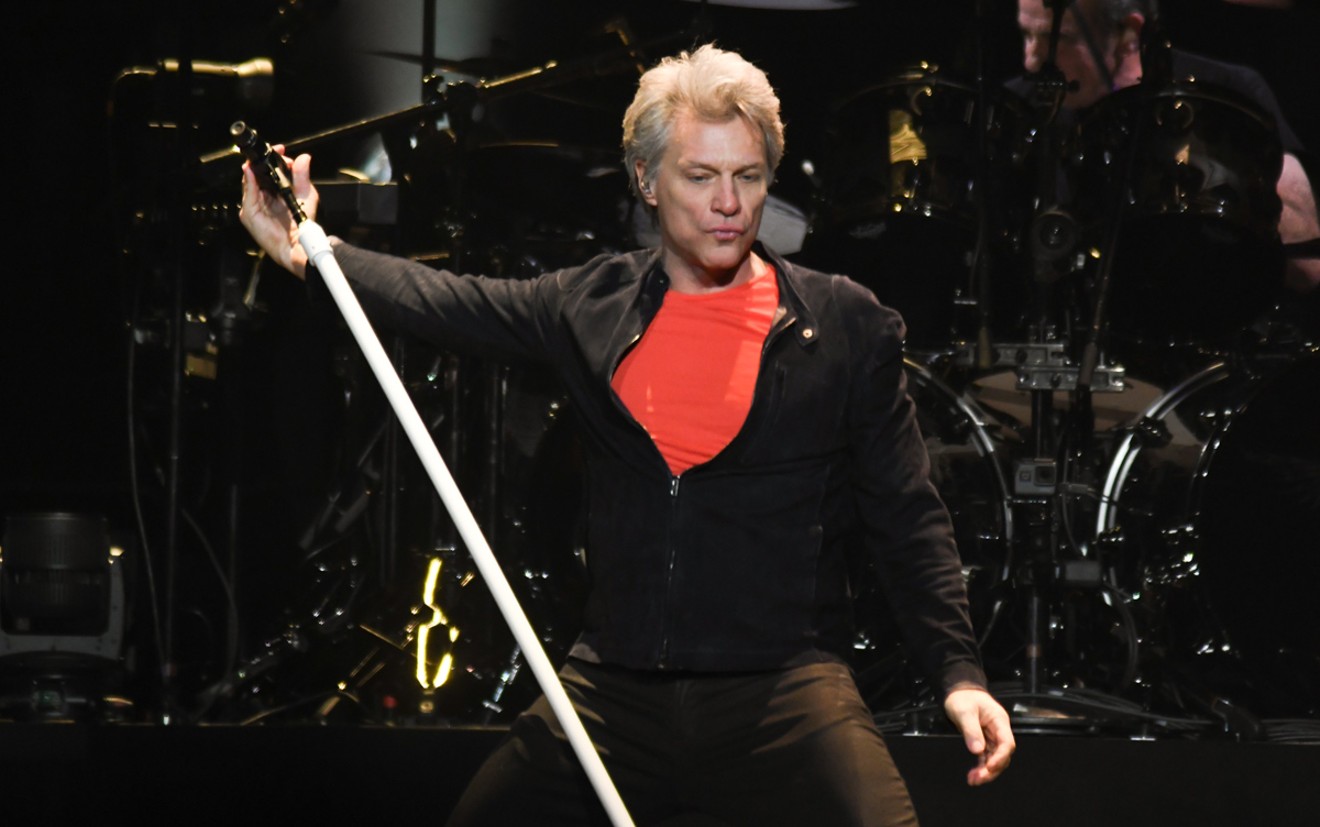 Bon Jovi performed at the Pepsi Center on March 14.