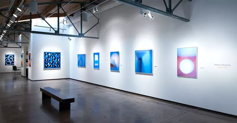 Image: Installation view, Brenda Biondo: Paper Skies.