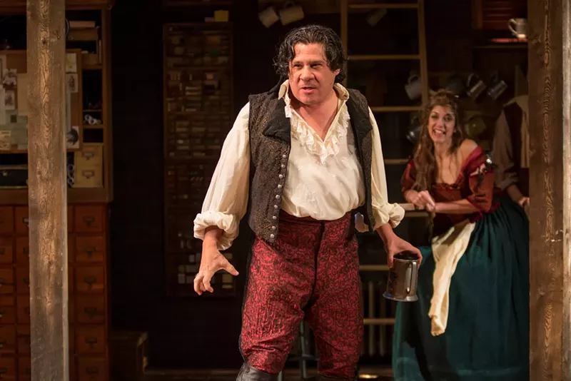 Image: Triney Sandoval and Miriam A. Laube in The Book of Will.