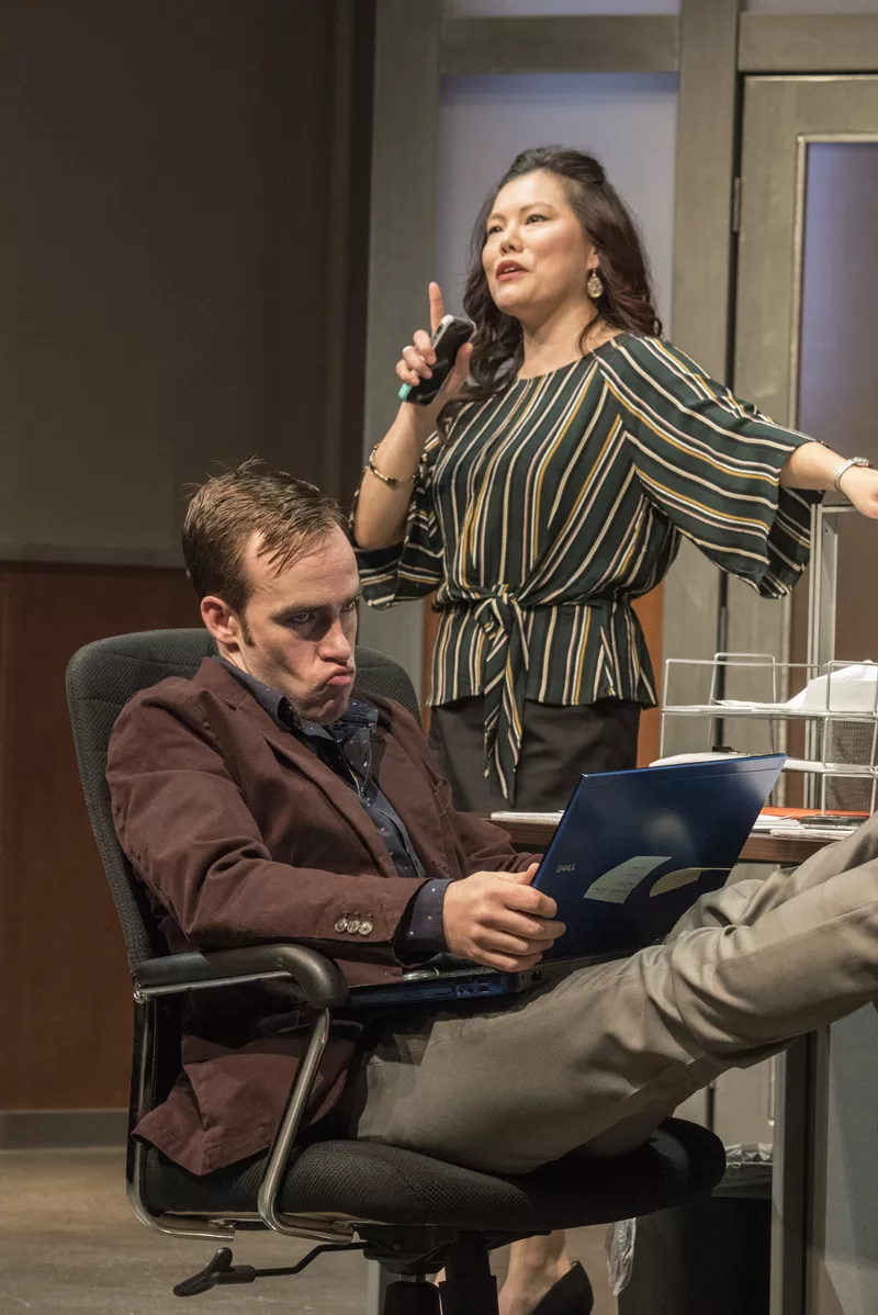 Image: Brian Kusic and Desirée Mee Jung in Gloria.