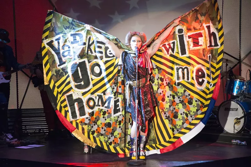 Image: Jake Mendes in Hedwig and the Angry Inch.