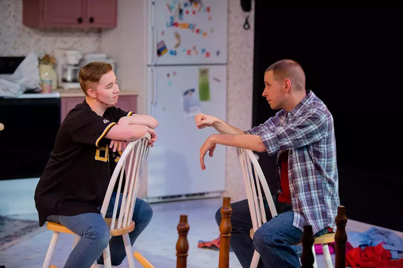Image: Cory Sapienza and Royce Roeswood in Hir.