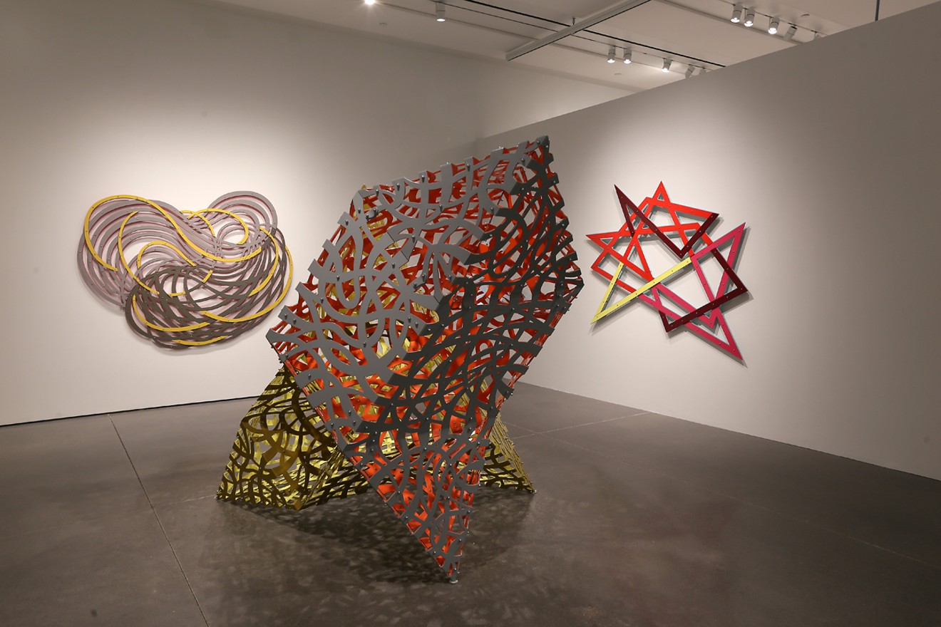 Installation view of Confluence: Linda Fleming at the Ent Center for the Arts.