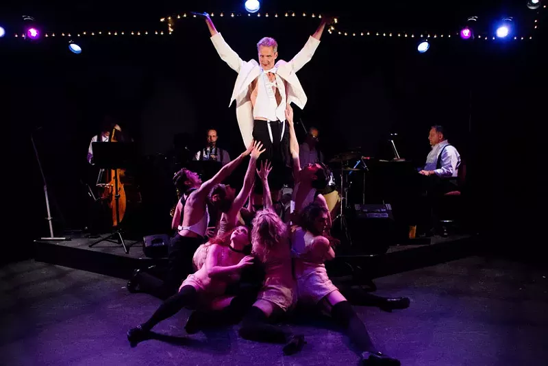 Image: Jim Walker in Cabaret.