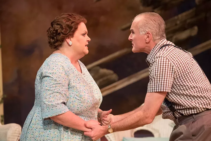 Image: Emma Messenger and Sam Gregory in All My Sons.