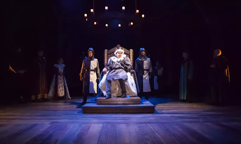 Image: Rodney Lizcano in Richard III.