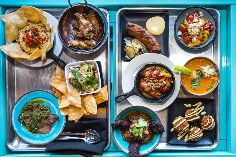 Image: Point, eat, repeat at Super Mega Bien.