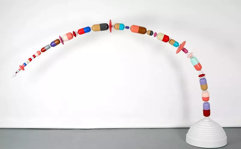 Image: Review: Terry Maker: Time Release at Fulginiti Pavilion Celebrates Medicine and Faith