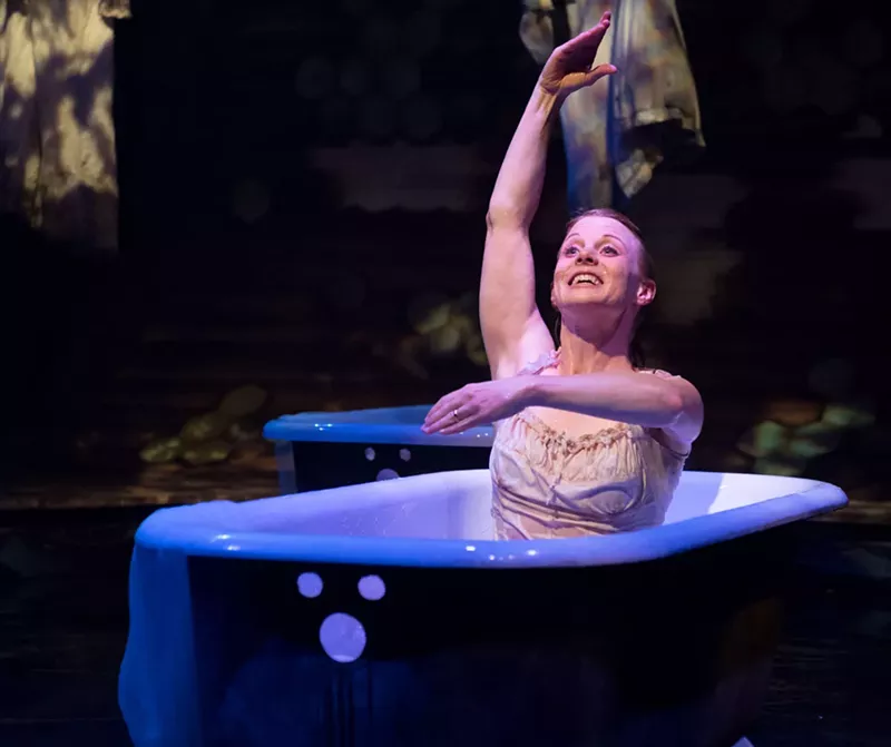 Image: Jessica Robblee in The Drowning Girls.