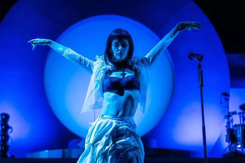 Image: The Marias performing at Red Rocks