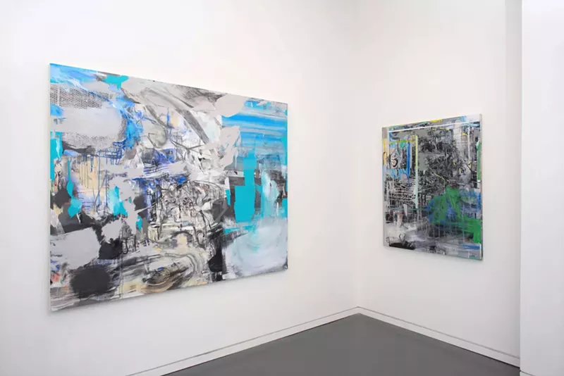 Image: Installation view of Margaret Pettee Olsen’s Relay at 808 Projects.