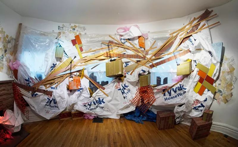 Image: Review: Three Installations at Home in Foothills Arts Center's Finding Home