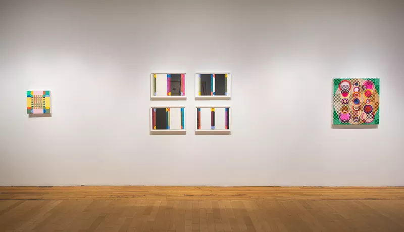 Image: Installation view of Emily Joyce’s Then Where Sun When There.