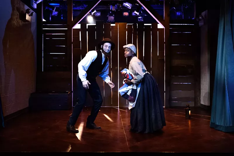 Image: Scott R. Sheppard and Jennifer Kidwell in Underground Railroad Game.