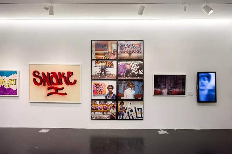 Image: Installation view, Wall Writers: Graffiti in Its Innocence.