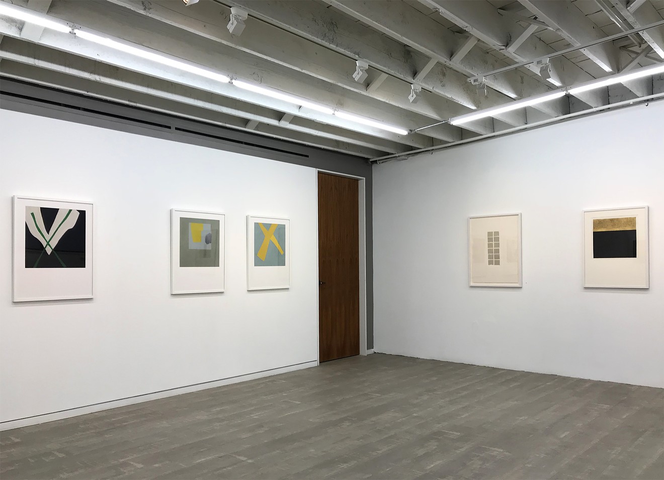 Installation view of Wilma Fiori: Works on Paper.