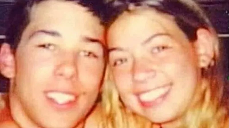 Image: A photo of the late Nick Kunselman and Stephanie Hart-Grizzell.
