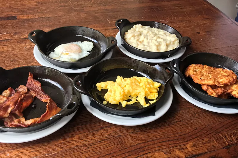 Image: Brunch selections at Rhein Haus.