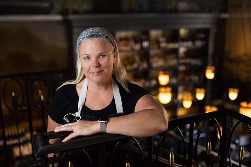 Image: Jennifer Jasinski celebrates fifteen years of Rioja with four alumni chefs.