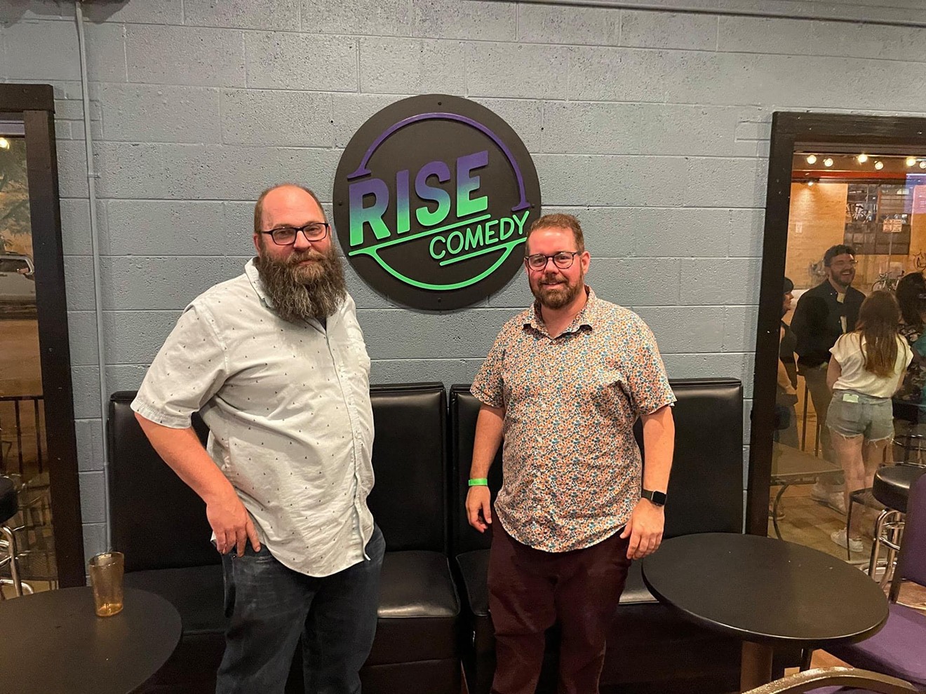 Nick Armstrong and Josh Nichols bought Voodoo Comedy in 2019 and renamed it Rise Comedy in 2020.