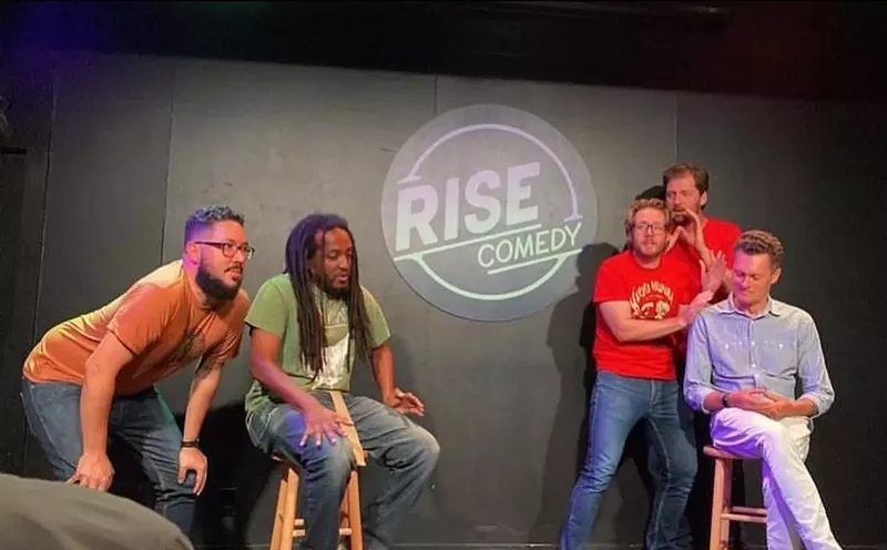 Image: Denver-based improv troupe The Basement Doctors