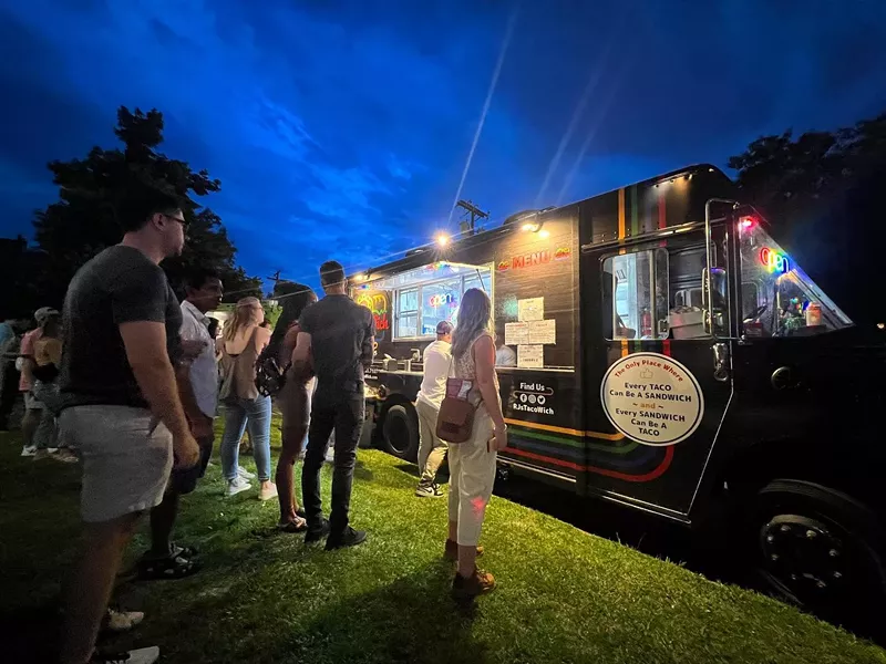 Image: Leilani Johnson's food truck was on the block where the July 17 shooting took place.