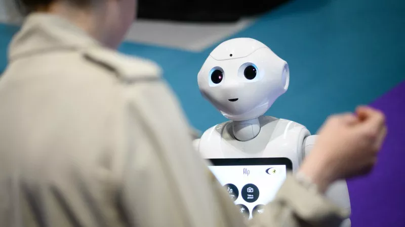 Image: Robot reporter of the future?