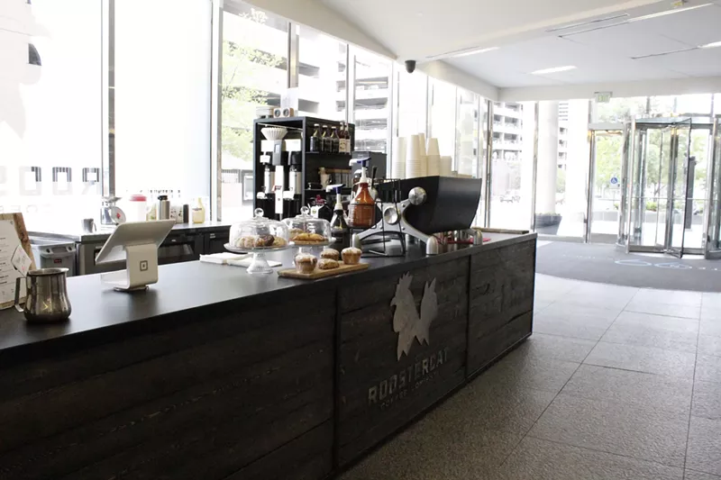Image: Inside the new Roostercat at 1999 Broadway.