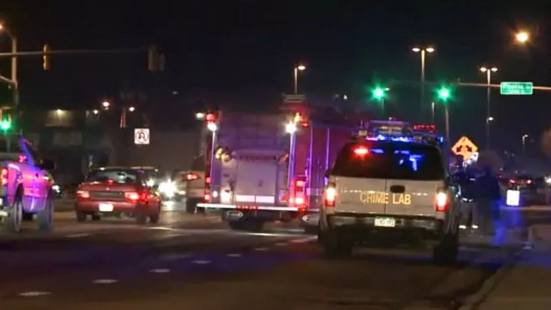 Image: Police and emergency personnel responding to a stabbing on an RTD bus last week. Additional images below.